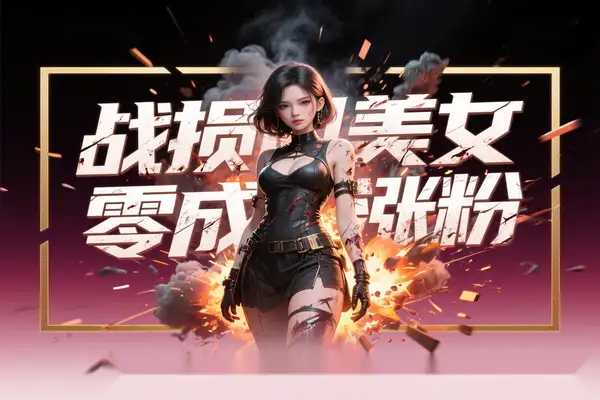 图片[1]-25.5.5-补充 3分钟 AI 生成战损风美女视频！零成本涨粉【专属】-卓别林资源社